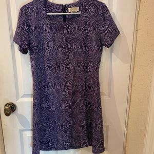 Vintage purple dress size 5/6
